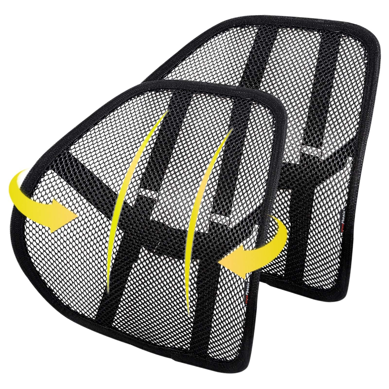 kingphenix Lumbar Support Cushion for Car and Office

