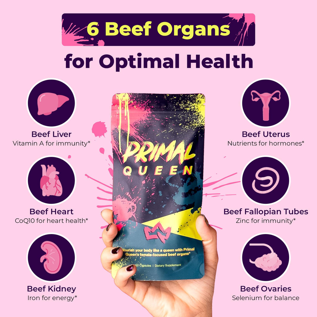 Beef Organ Supplements Primal Queen - Women

