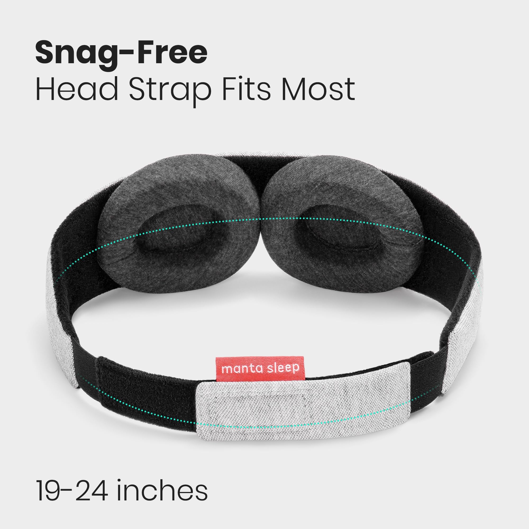 Manta Original Sleep Mask for Maximum Blackout Sleep

