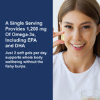 Carlson Super Omega-3 Gems Fish Oil 1200 mg EPA DHA

