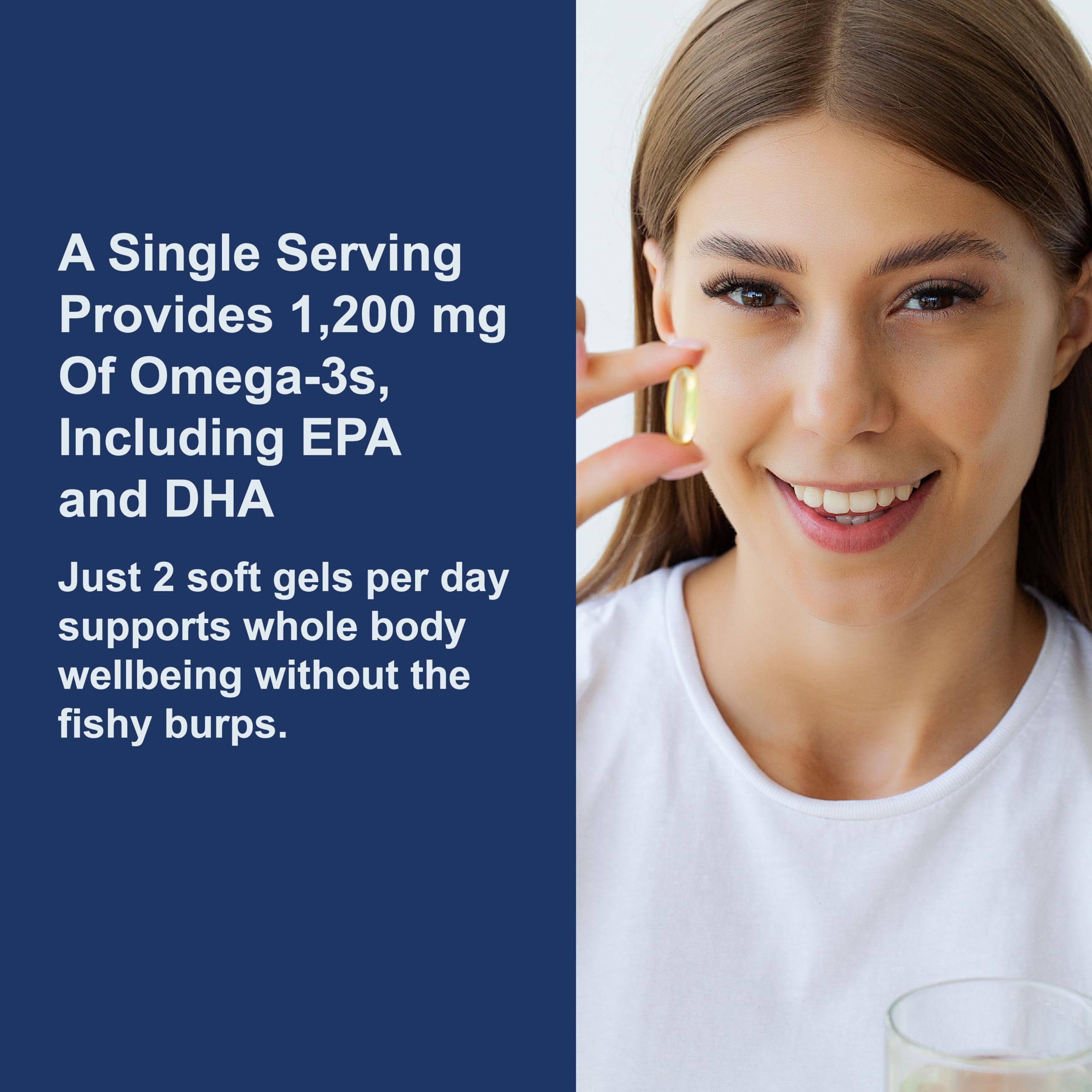 Carlson Super Omega-3 Gems Fish Oil 1200 mg EPA DHA

