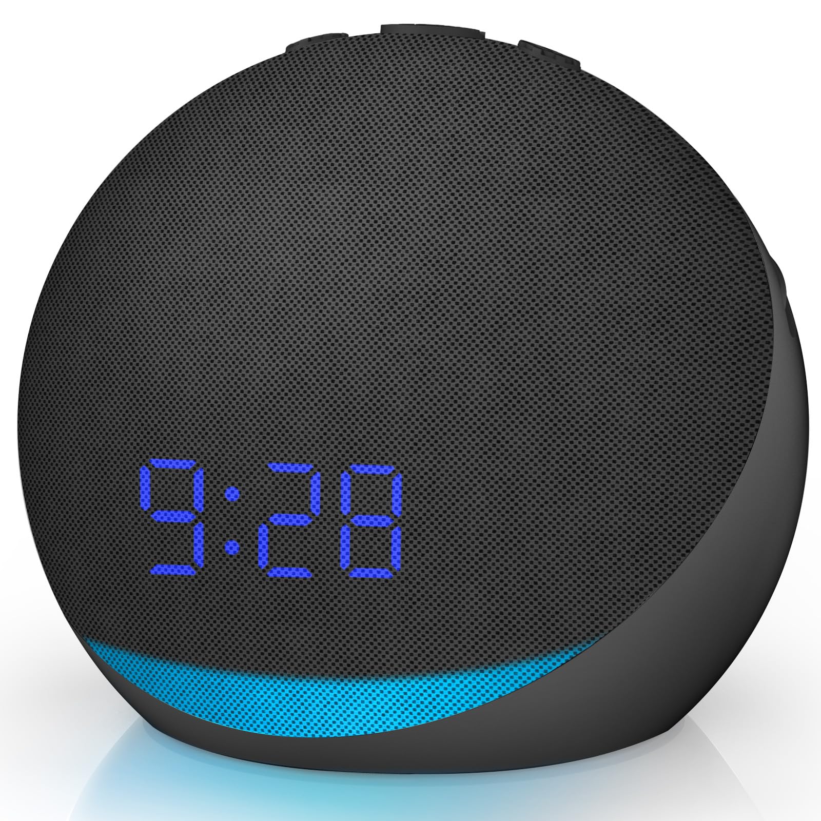 Sound Machine Alarm Clock for Bedroom with 25 Sleep Sounds and Bluetooth Speaker