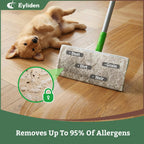 Eyliden Sweeper Mop Starter Kit with Disposable Cloths

