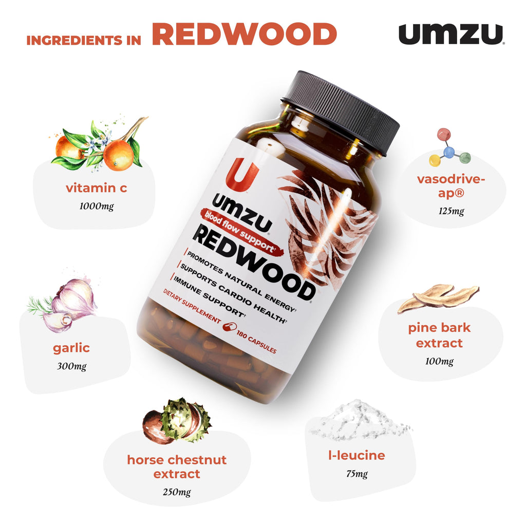 UMZU Redwood Nitric Oxide Booster – Healthy Circulation


