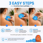 Silicone Cupping Therapy Set by Lure Essentials


