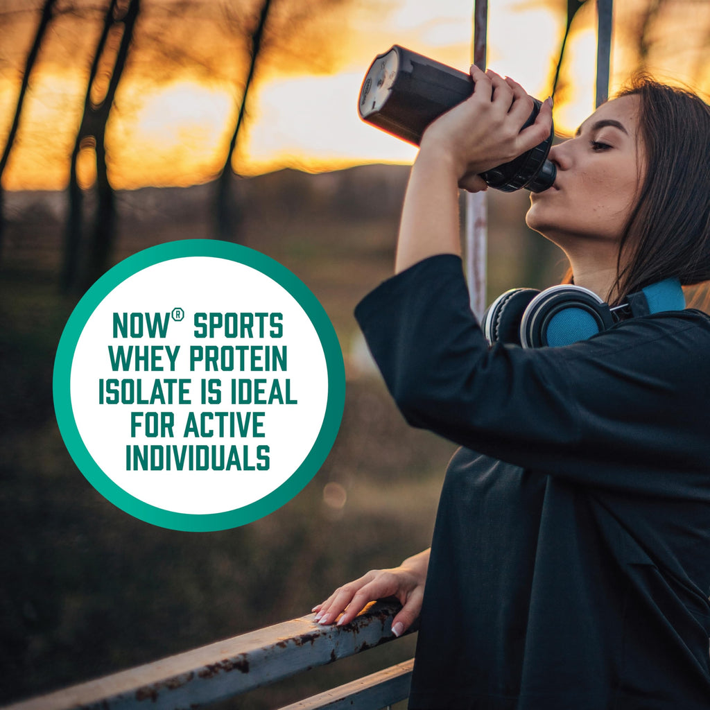 NOW Foods Whey Protein with BCAAs

