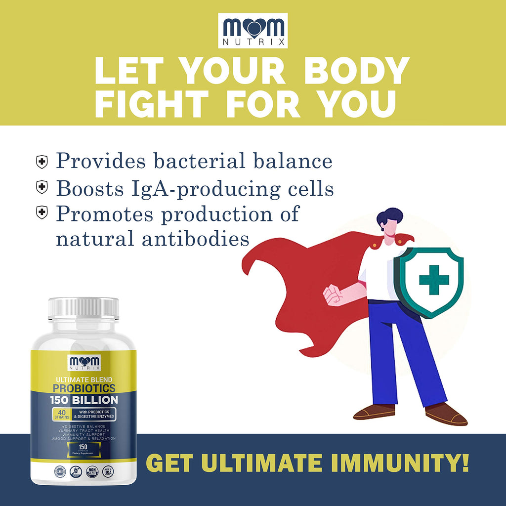 MOM NUTRIX Probiotic Supplement with Multiple Strains

