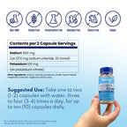 Vitassium Electrolyte Capsules for High Sodium Diets

