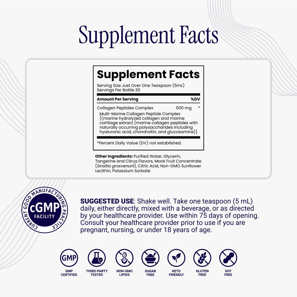 Rho Nutrition Liposomal Collagen Peptides | Skin & Joint

