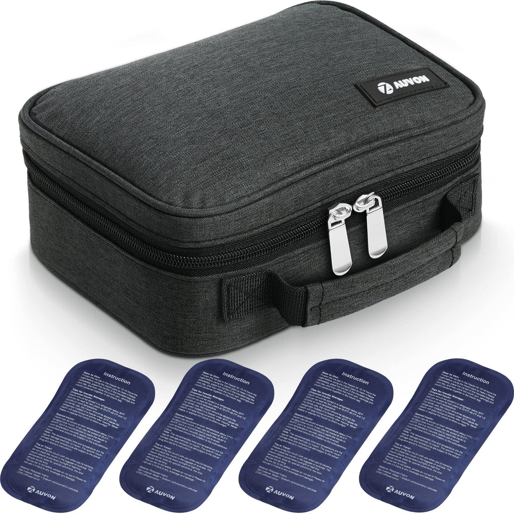 AUVON Insulin Travel Cooler Case – TSA-Approved


