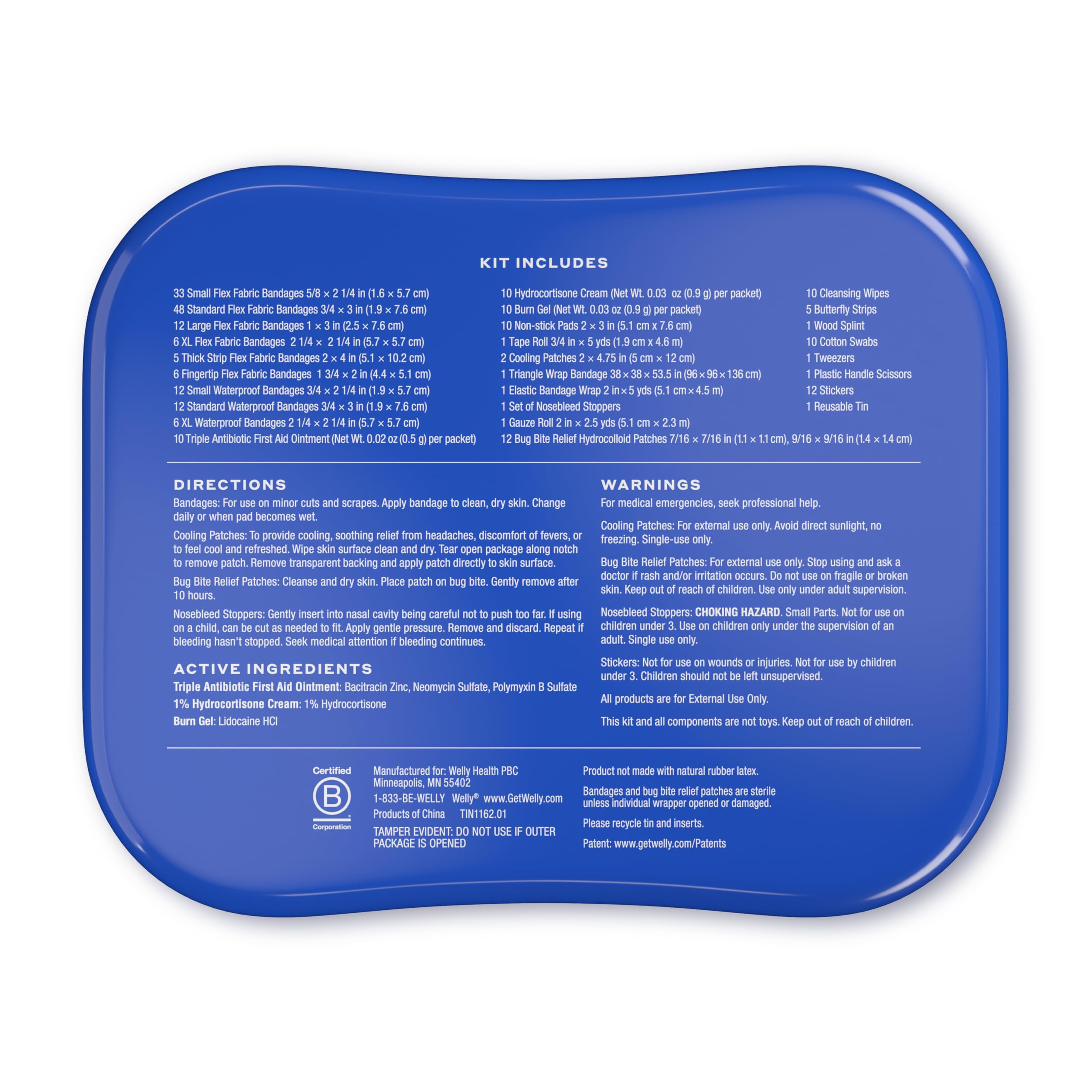 Welly Comprehensive First Aid Kit | All-in-One Safety

