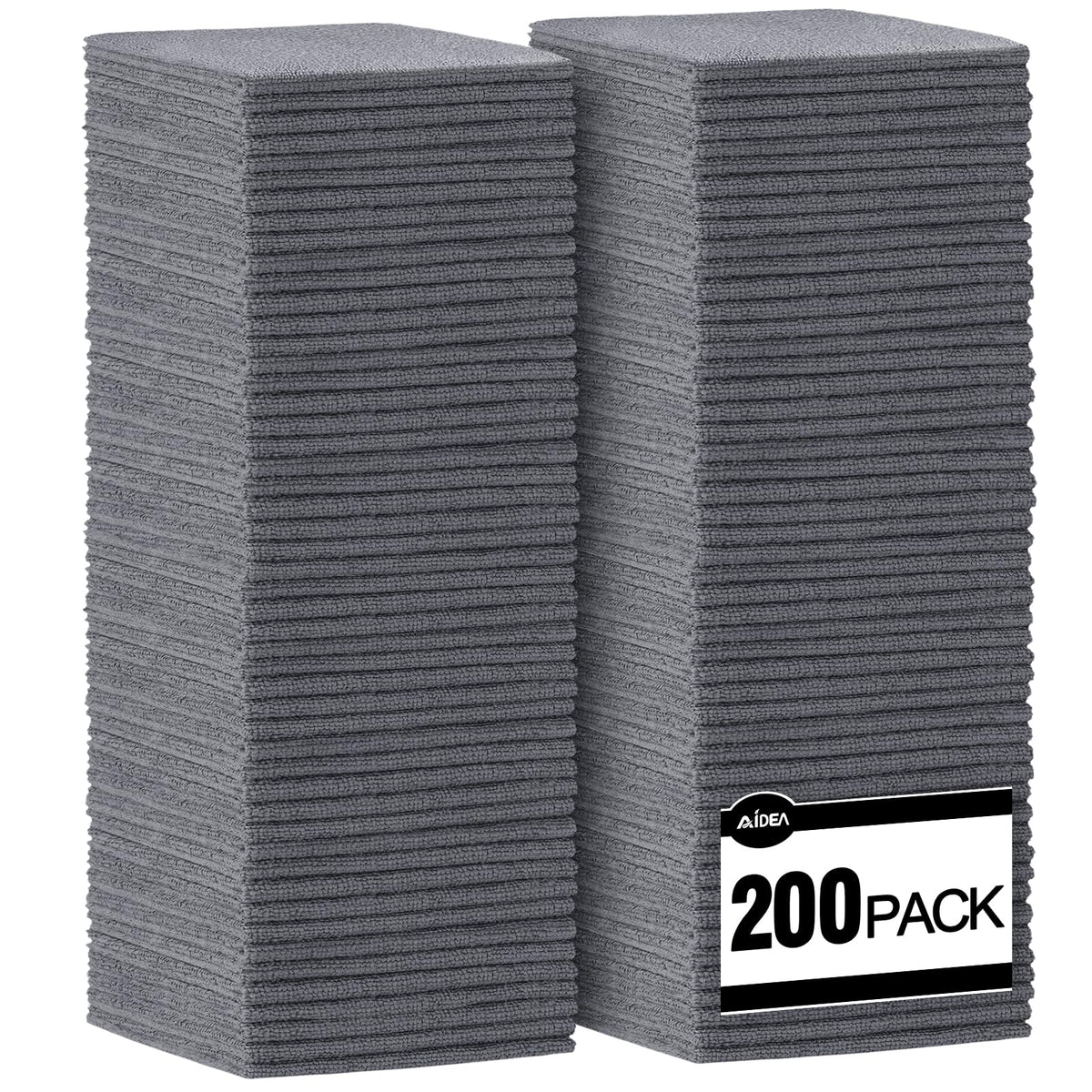 AIDEA Microfiber Cleaning Cloths – Soft, Absorbent Towels