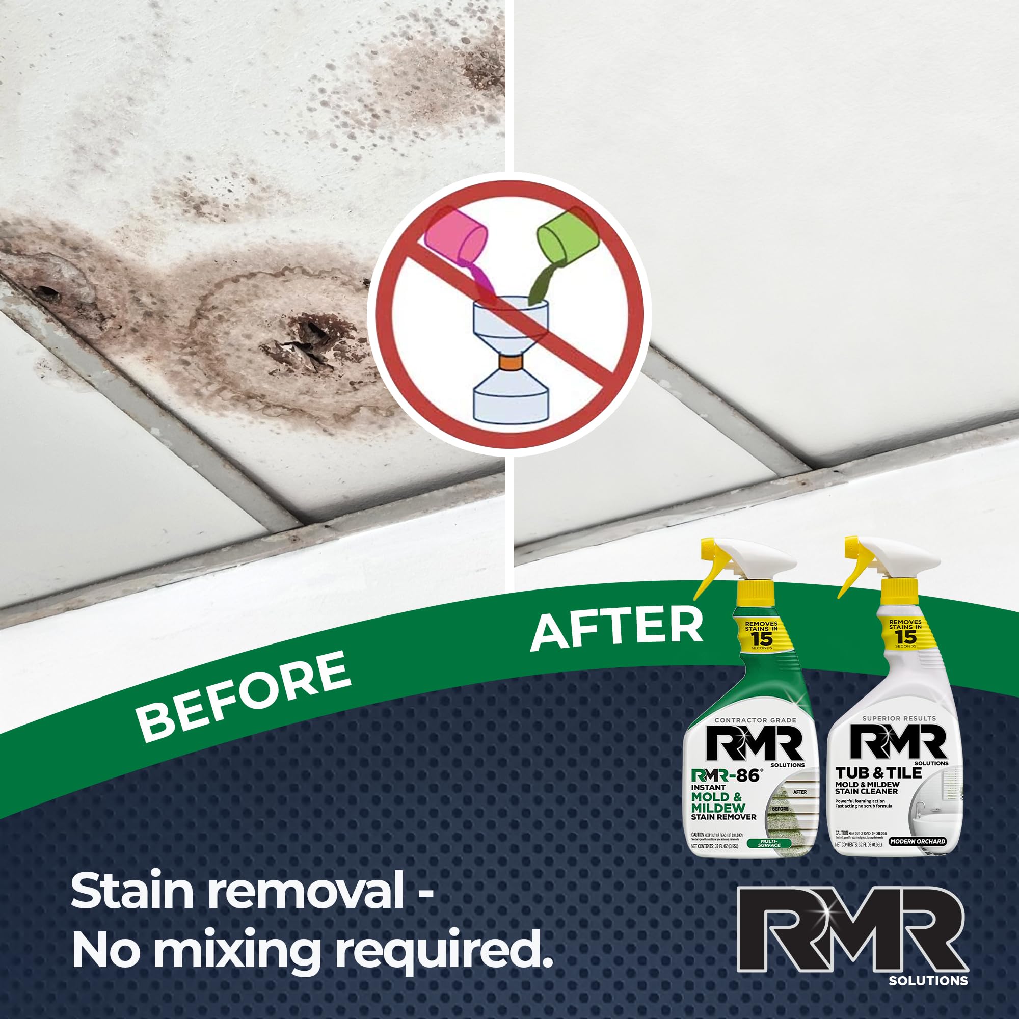 RMR Complete Mold & Mildew Stain Eraser System Cleaning Kit

