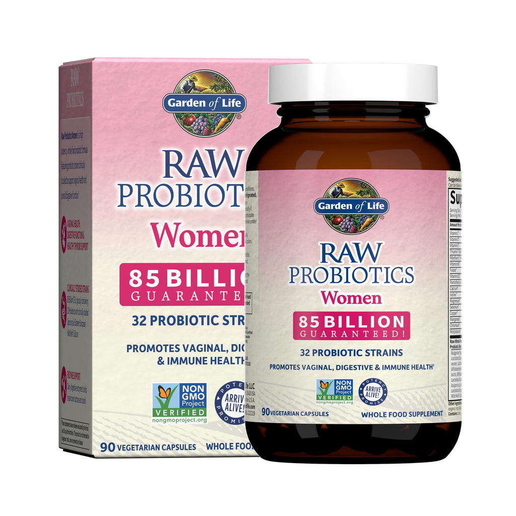Garden of Life Raw Probiotics Women – Immune & Digestive Support


