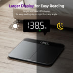 Ovutek Digital Bathroom Scale with Large LED Display 450 lb

