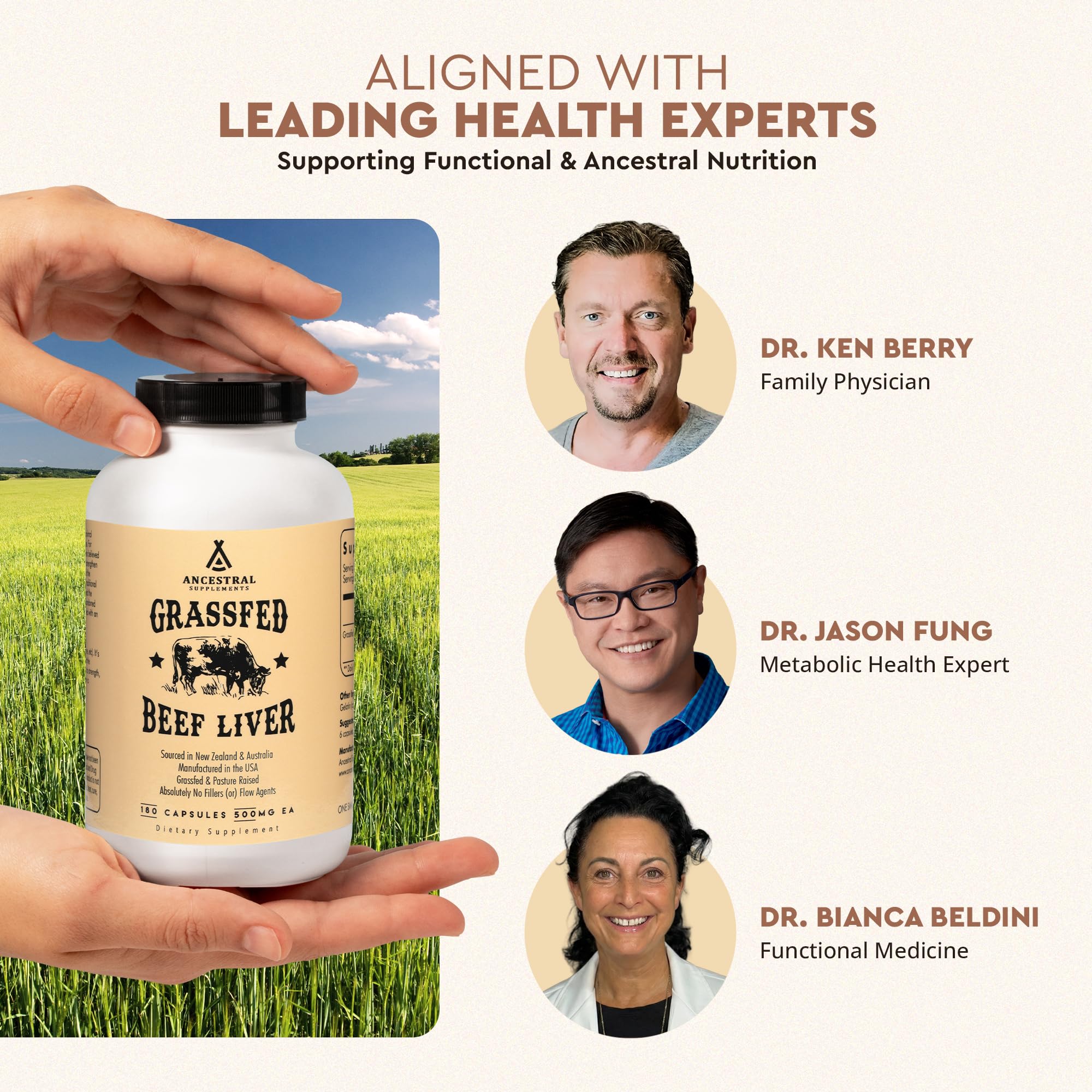 Ancestral Supplements Hepatic Support Supplement - Wellness

