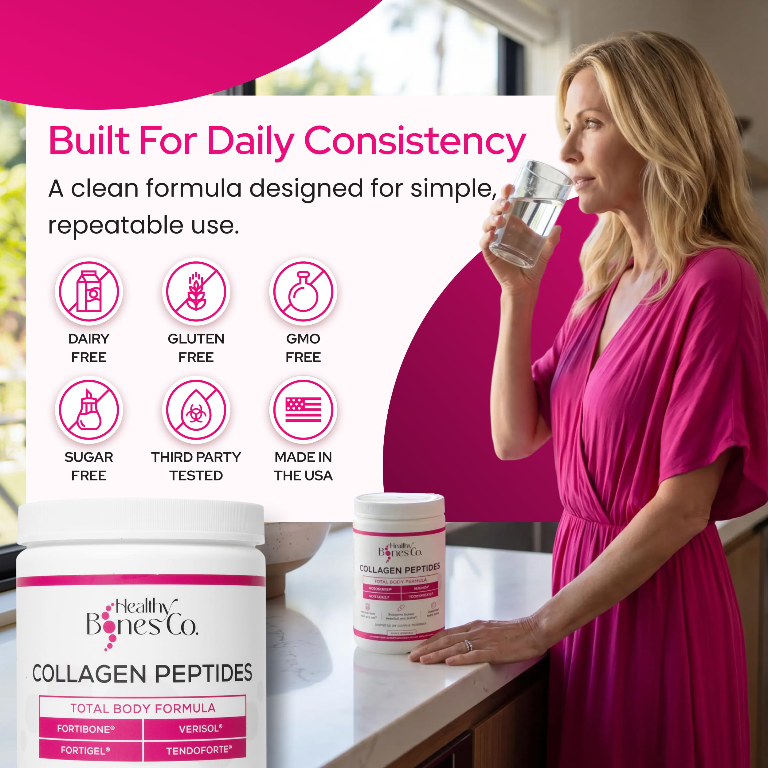 FORTIBONE Collagen Peptides for Bone Health Fortigel Verisol

