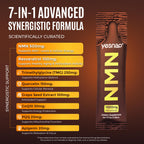 NMN NAD+ Liquid Dietary Supplement with Resveratrol & CoQ10

