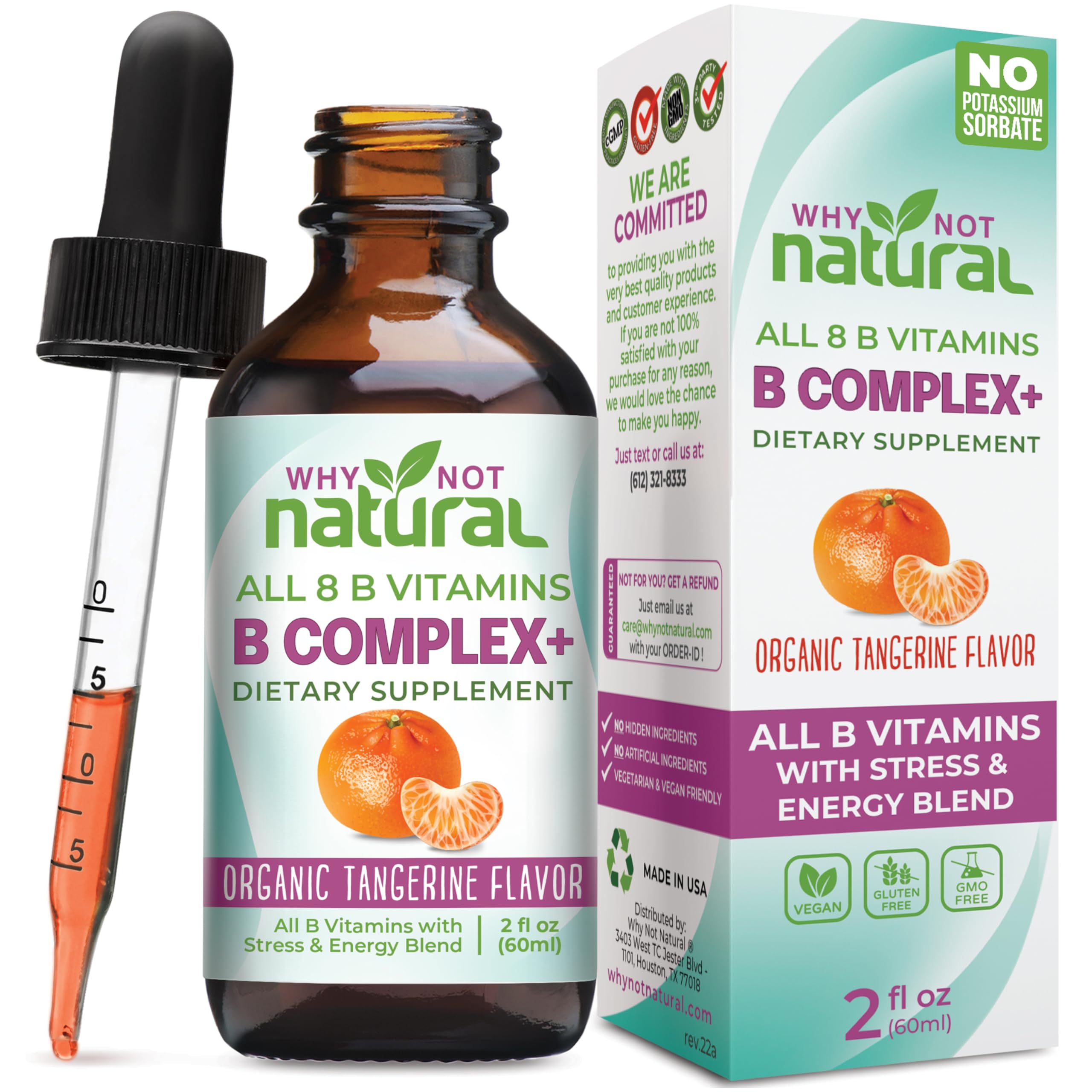 Why Not Natural Liquid Drops Dietary Supplement


