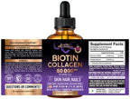 Biotin & Collagen Liquid Drops for Hair, Skin & Nails

