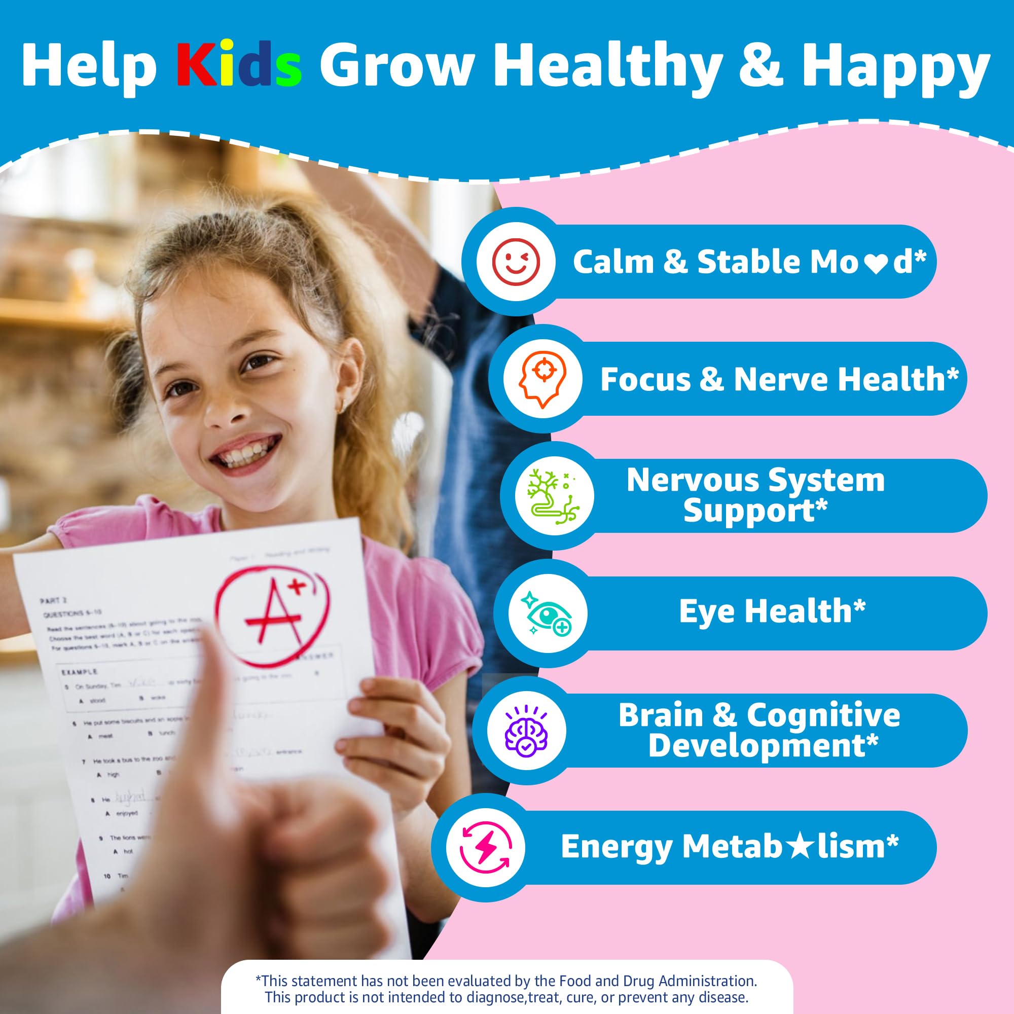 Saffron Magnesium Gummies for Kids | Super Negin

