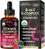 Vitamin B-Complex Liquid Drops | USDA Organic

