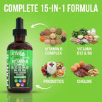Vitamin B Complex Liquid Drops | Clean Nutra

