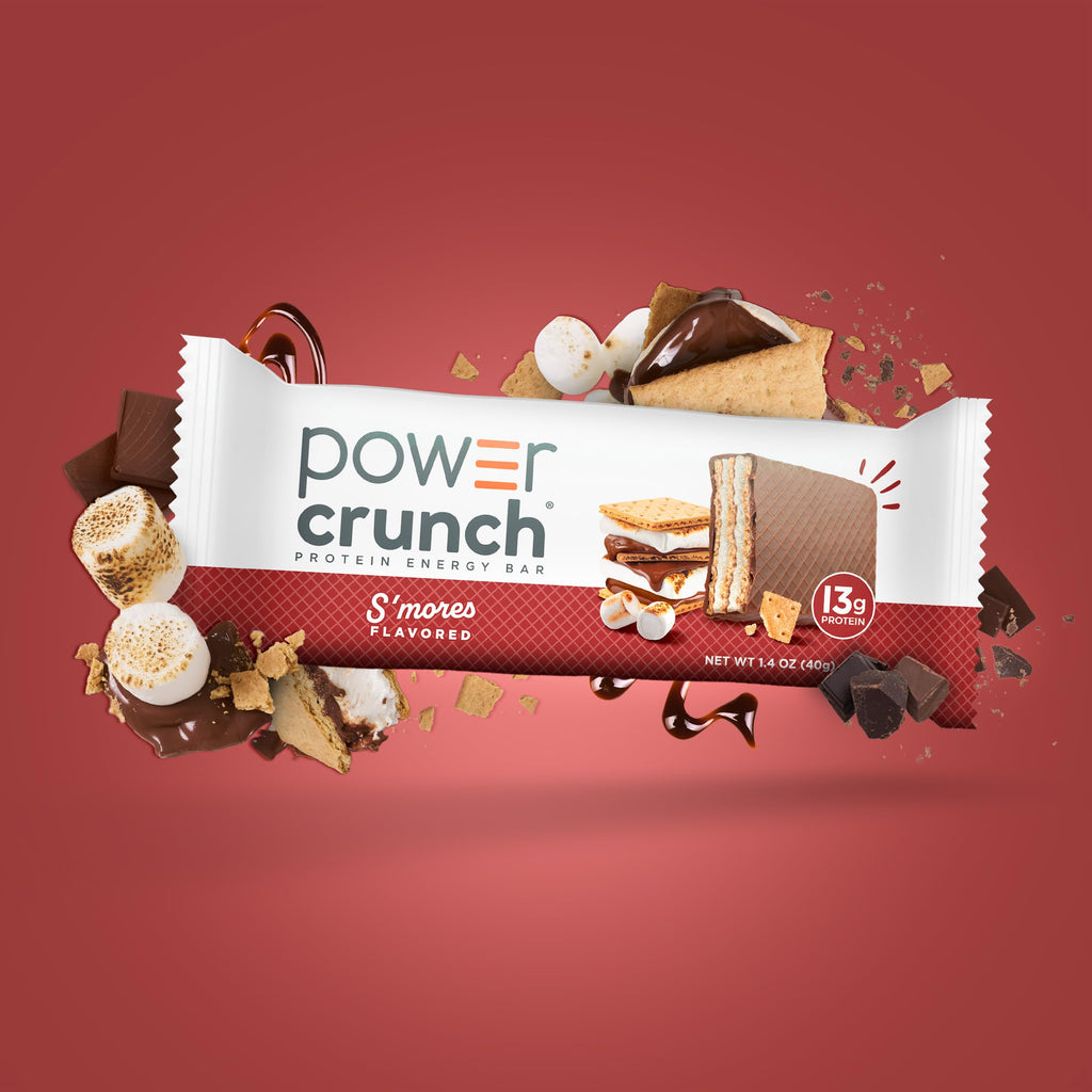 Power Crunch Protein Energy Wafer Bars S'Mores 1.4 oz

