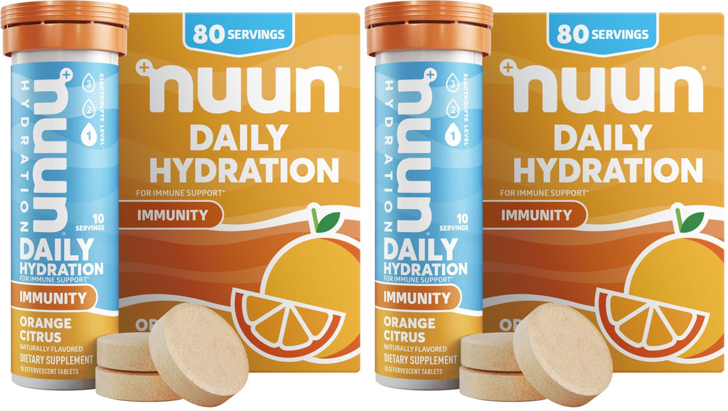 Nuun Immunity Electrolyte Tablets for Hydration and Immune Support