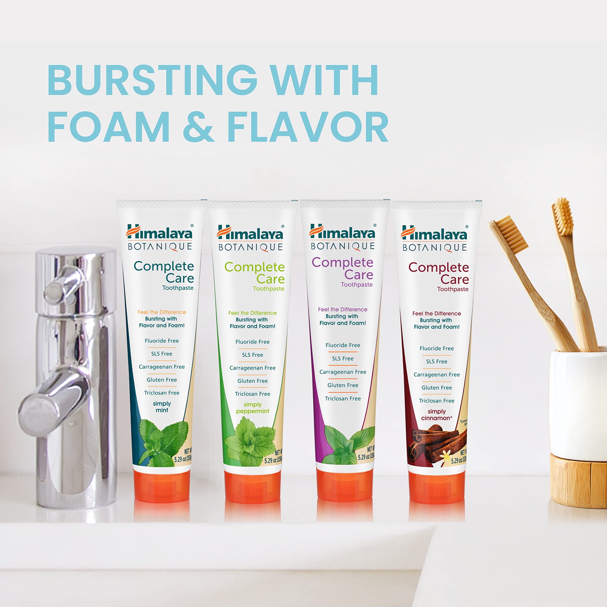 Complete Care Toothpaste Herbal Himalaya Botanique

