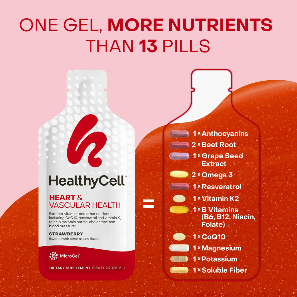 HealthyCell Heart & Vascular Health Liquid Supplement

