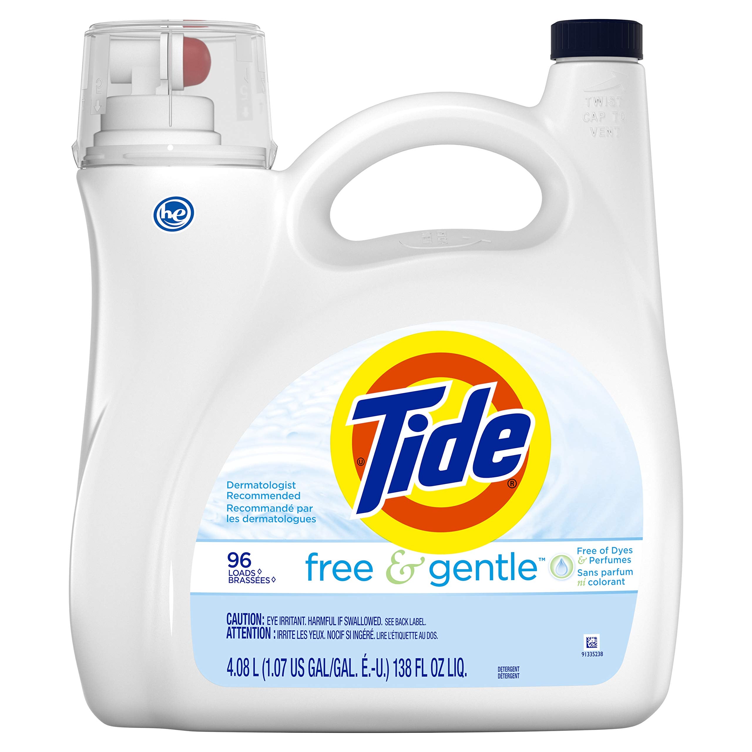 Tide Free and Gentle Liquid Laundry Detergent