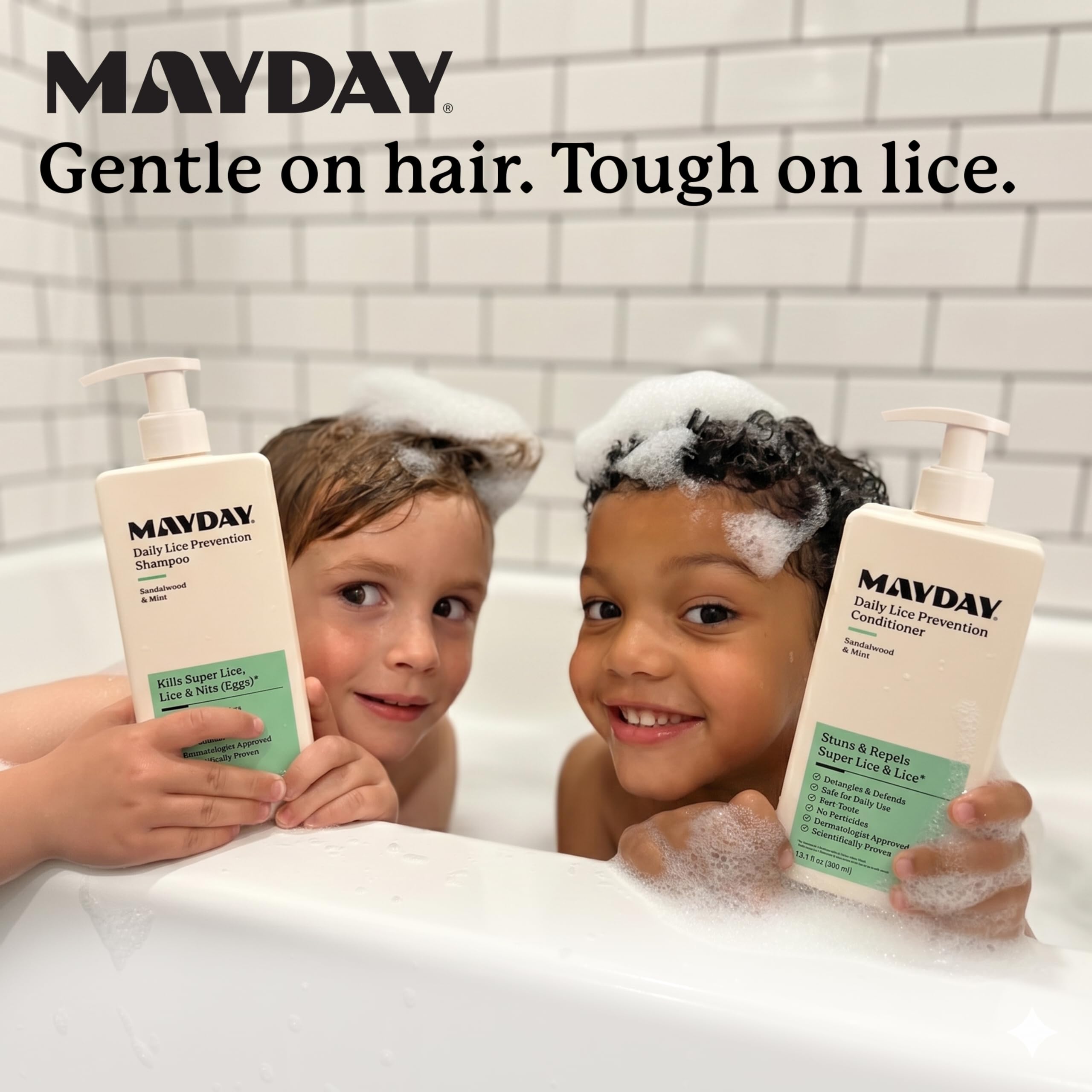MAYDAY Lice Prevention Duo – Shampoo & Conditioner

