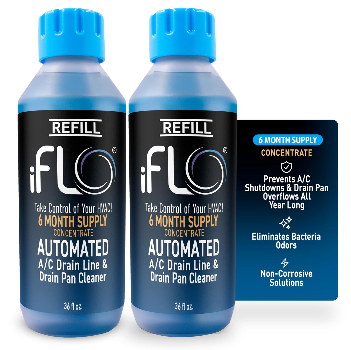 iFLO Smart A/C Drain Line Cleaner Cartridge