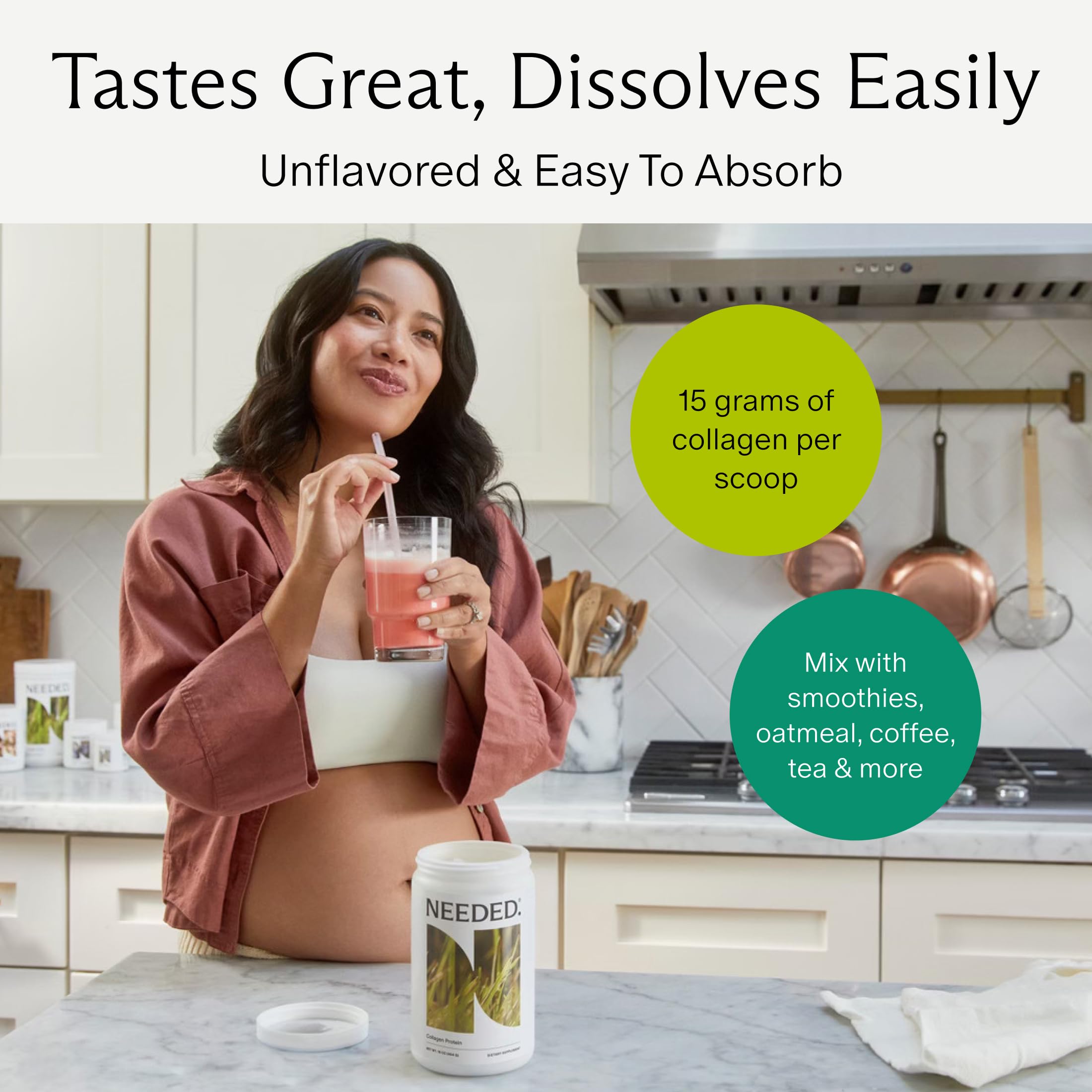 Needed Collagen Protein Powder | Grass-Fed

