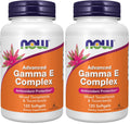 NOW Advanced Gamma E Complex Vitamin E with Mixed Tocopherols & Tocotrienols