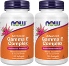 NOW Advanced Gamma E Complex Vitamin E with Mixed Tocopherols & Tocotrienols