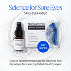 Avenova Eyelid and Eyelash Cleanser Spray with Wipes

