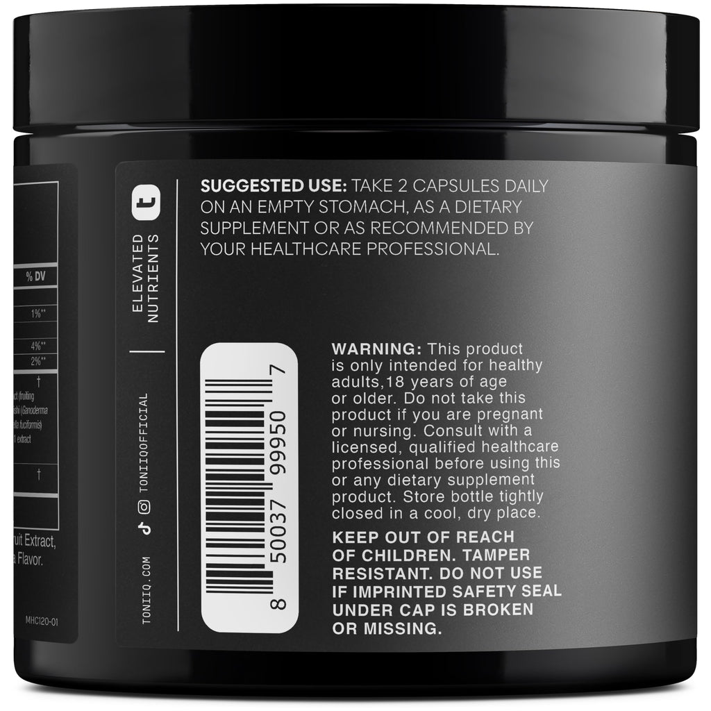 Toniiq NAC Supplement 1300mg | 98% Purity

