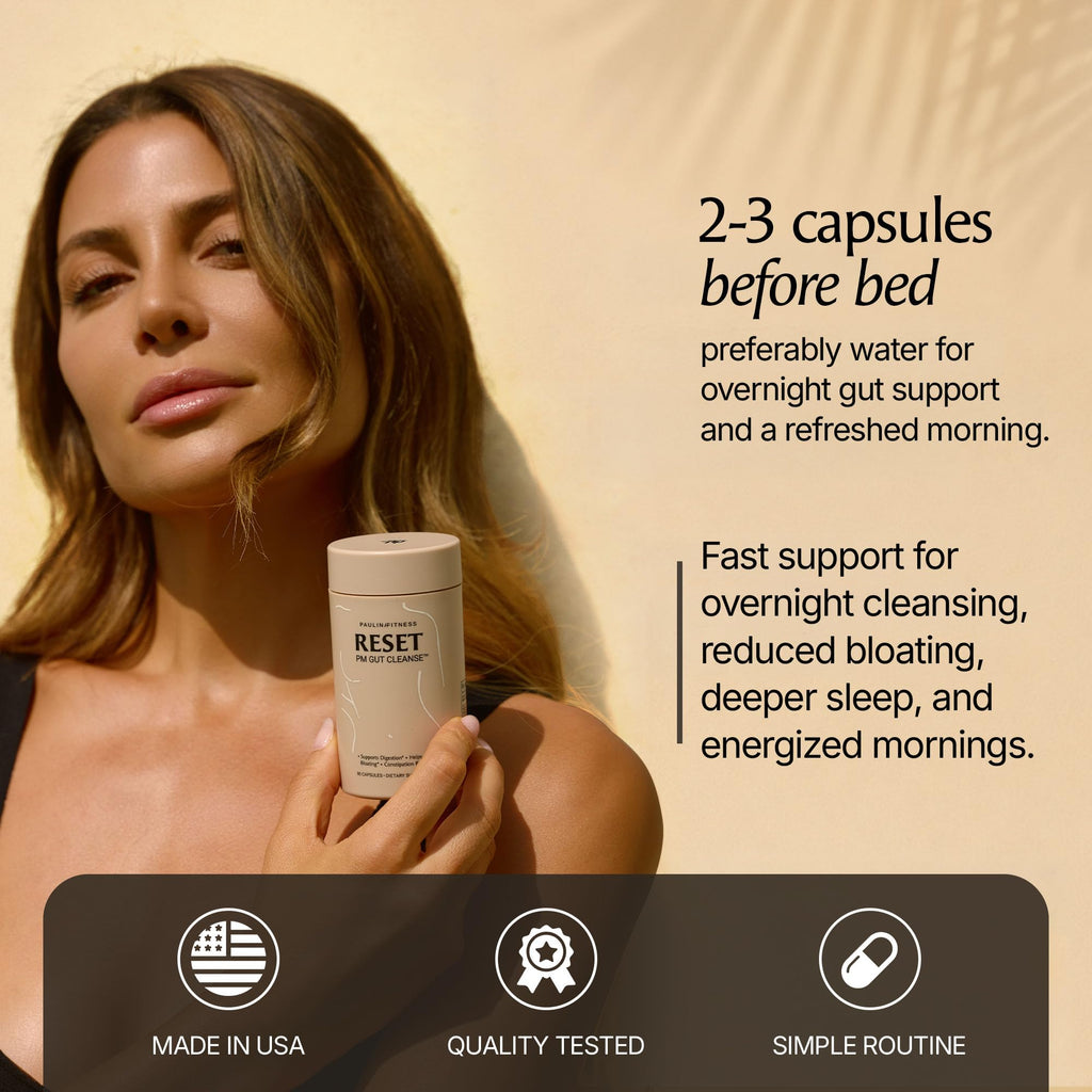 Paulina FITNESS Reset Overnight Digestive Health Supplement

