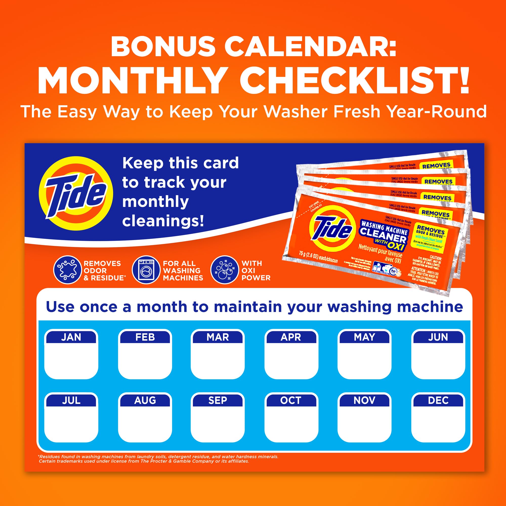Tide Pet Washing Machine Cleaner Odor & Residue Eliminator

