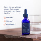 Trace Minerals Ionic Vitamin D and K Supplement

