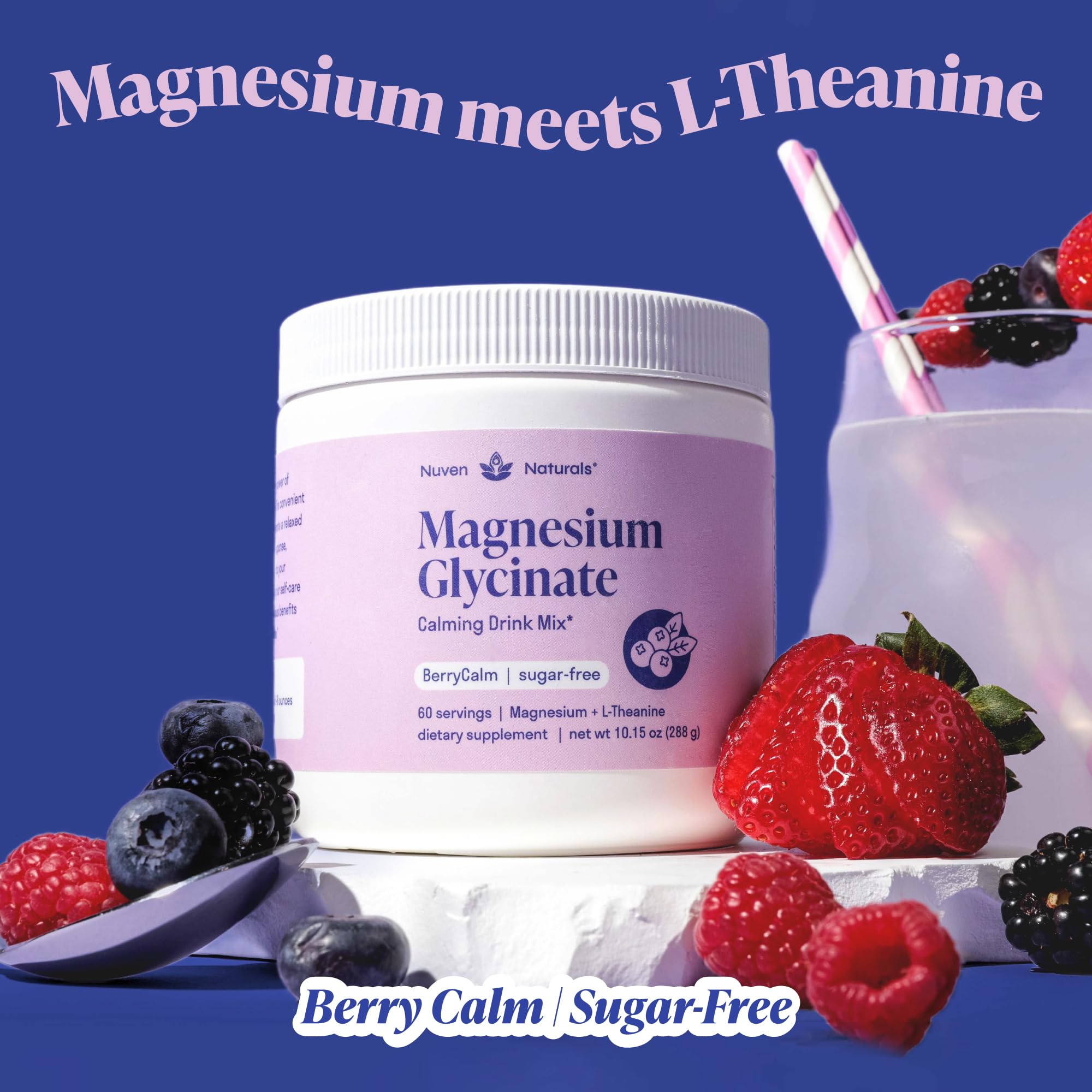 Magnesium Glycinate with L-Theanine for Sleep Support

