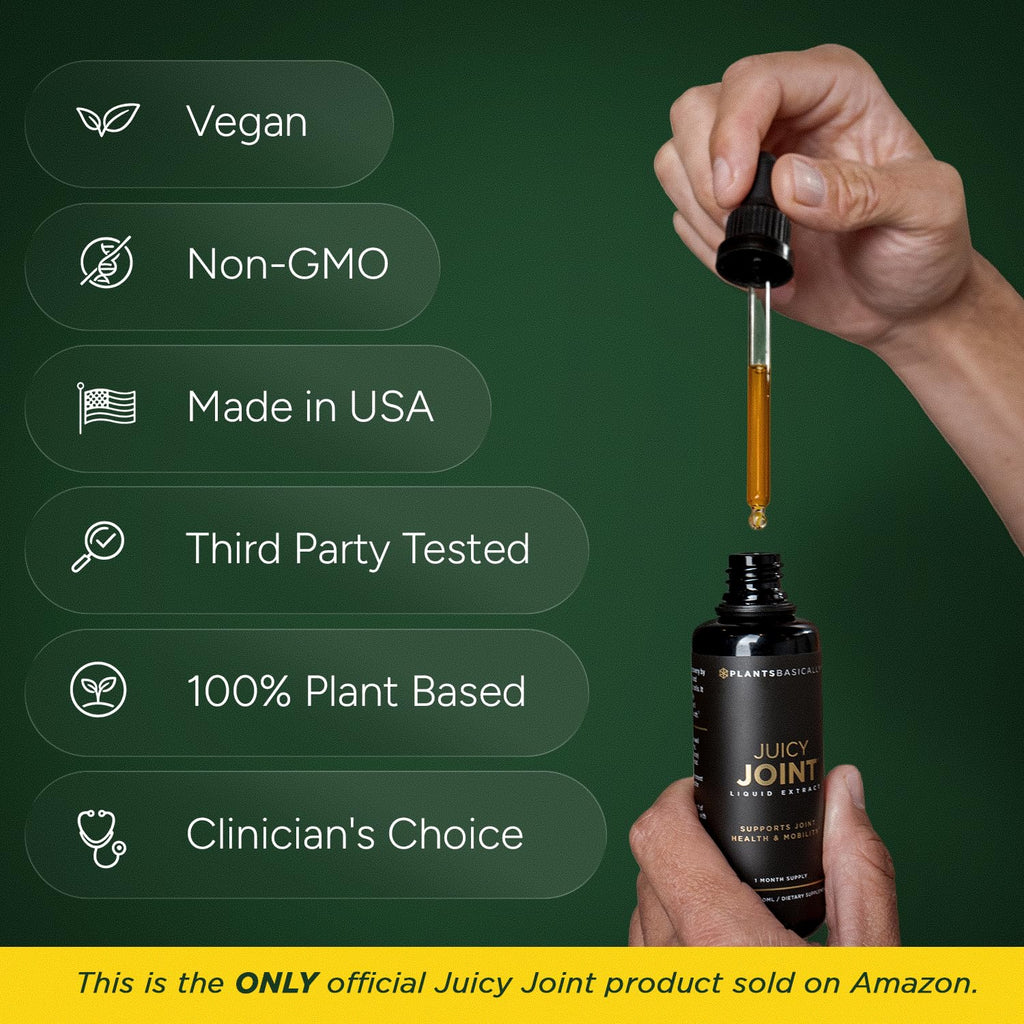 Juicy Joint Extract Plant-Based Joint Support | Mobility

