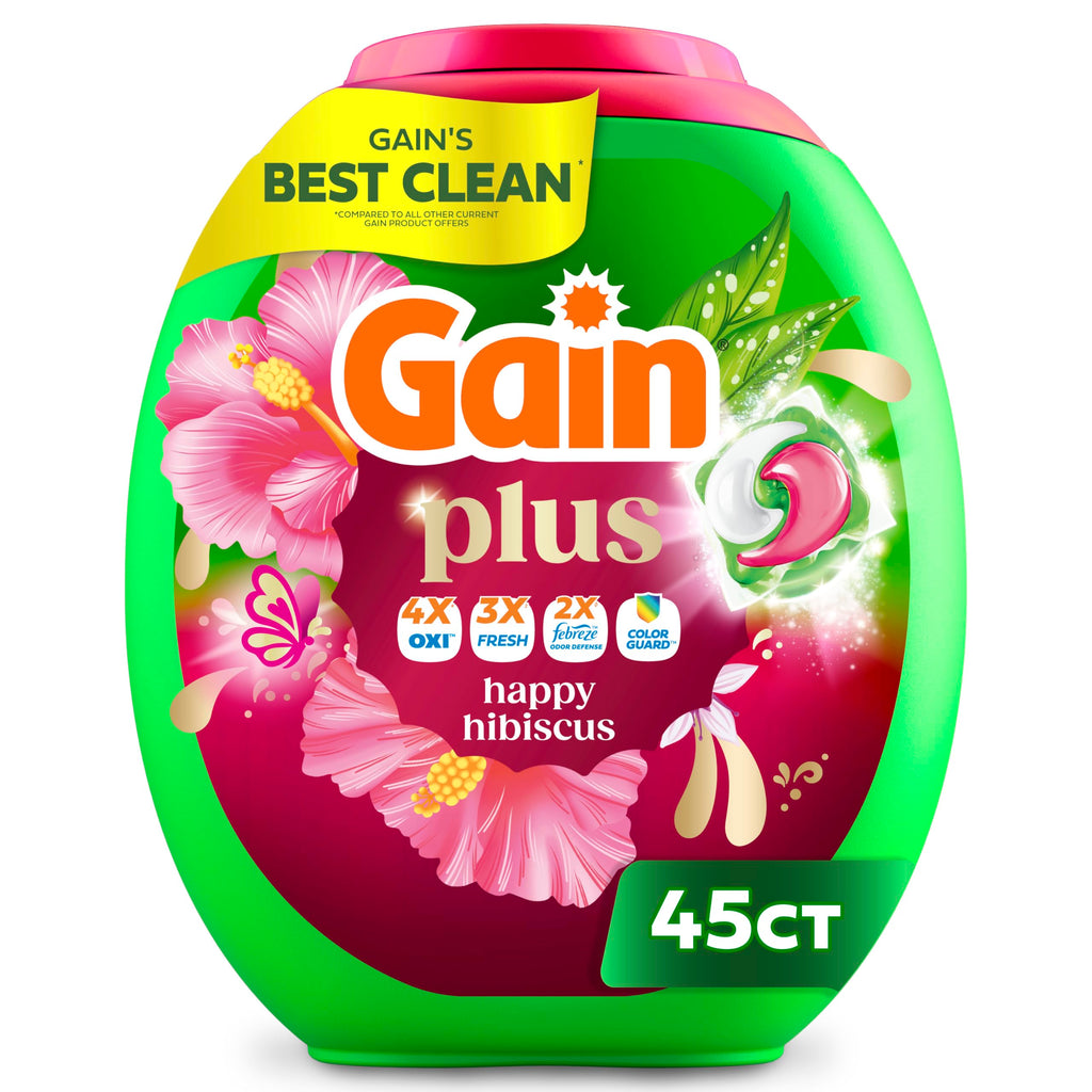 Gain Plus Flings Pods | All-in-One Laundry Detergent

