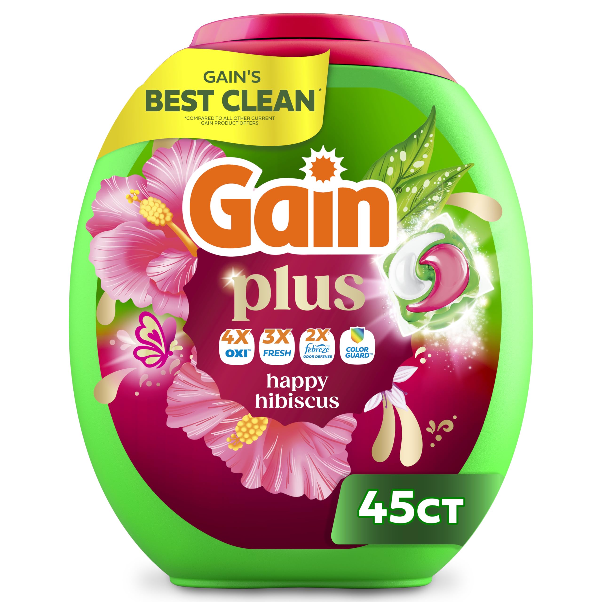 Gain Plus Flings Pods | All-in-One Laundry Detergent

