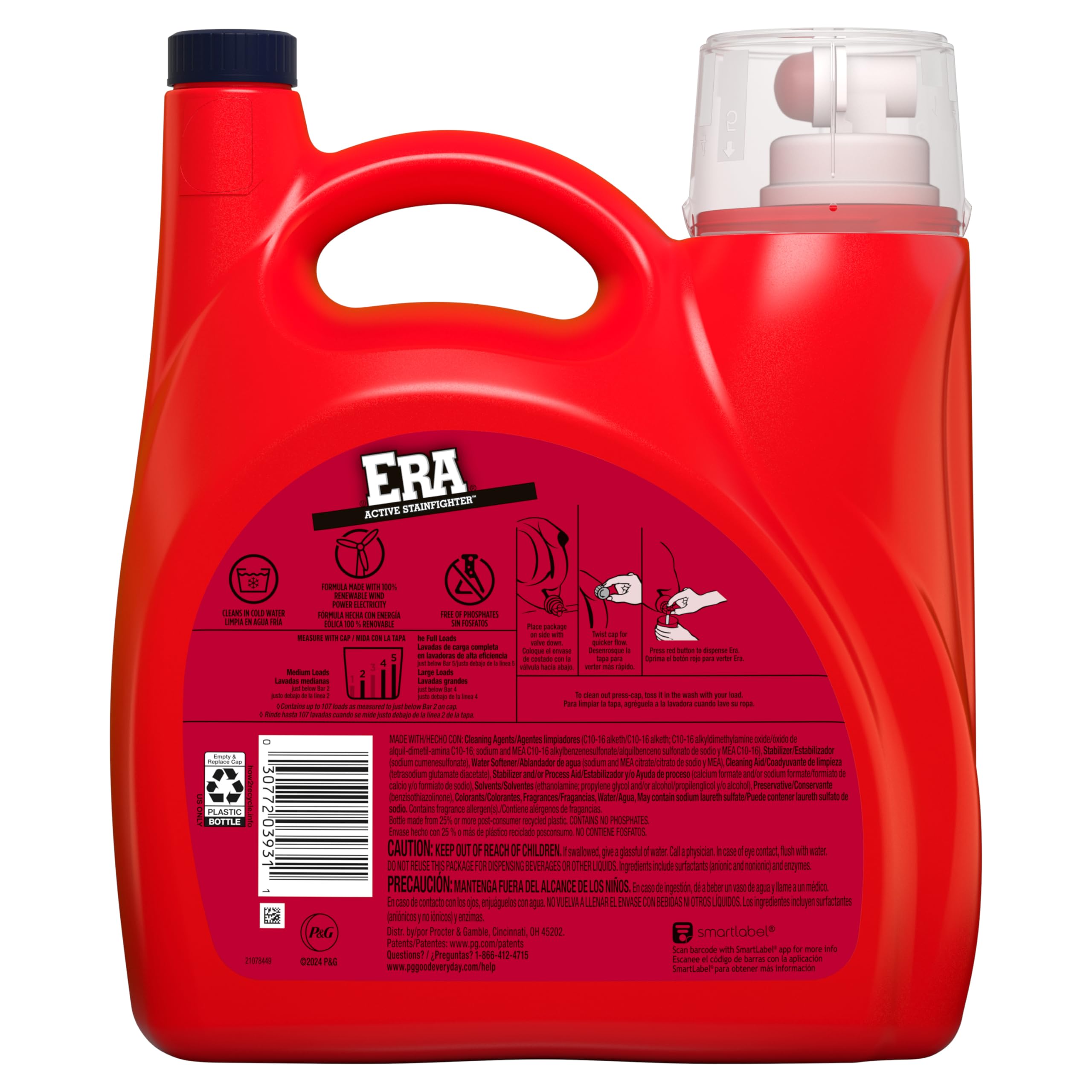 Era Ultra Active Stainfighter Liquid Laundry Detergent

