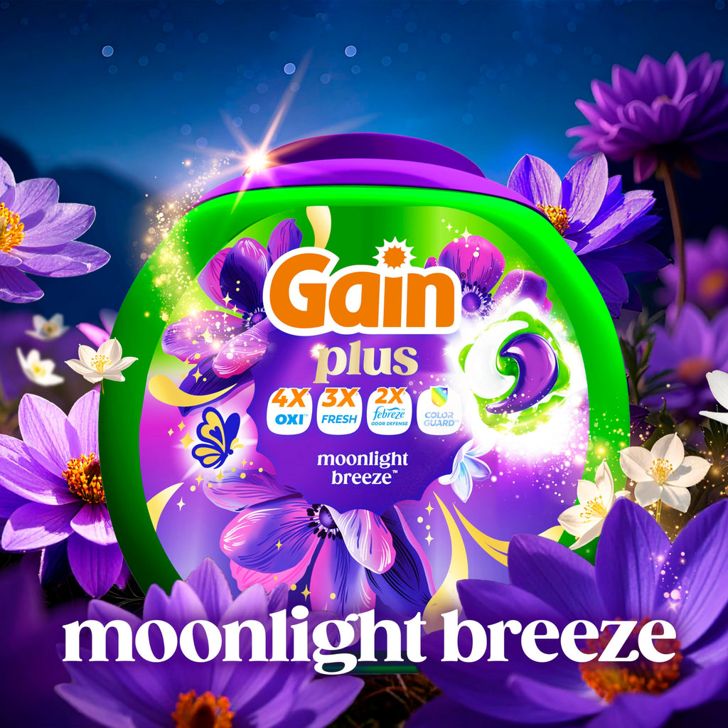 Gain Plus Flings Pods Laundry Detergent – All-In-One Clean

