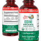 Iodine Liquid Drops by MaryRuth Organics | Thyroid Support


