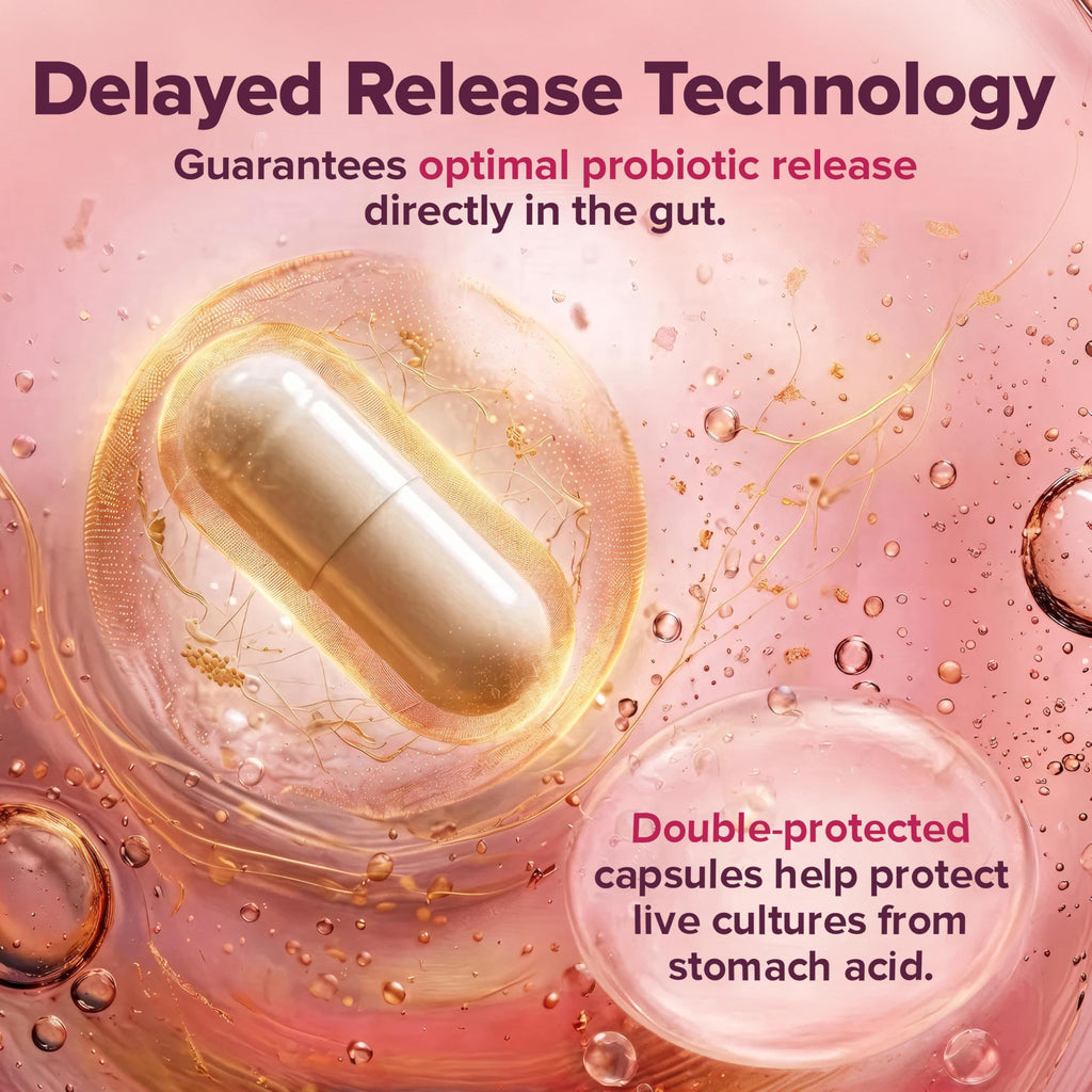 Wholesome Wellness Probiotics for Women - 100 Billion CFUs

